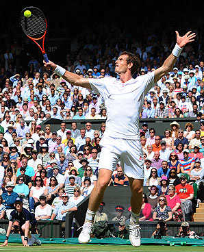 The price of tickets for the Wimbledon men's final went up drastically once hometown player Andy Murray qualified.